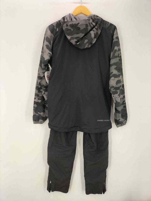 アンダーアーマー UNDER ARMOUR UNDENIABLE FZ HOODY 迷彩ジップパーカー パンツセットアップ メンズ SM