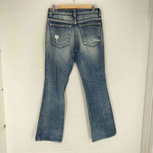 再構築パッチワーク セミフレアデニムパンツ メンズ JPN:M