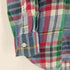 ラルフローレン RALPH LAUREN マチ付 ボタンダウン チェックシャツ メンズ import:XS