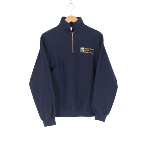 ジャージーズ JERZEES SUPER SWEATS 刺繍ハーフジップスウェット メンズ import:S