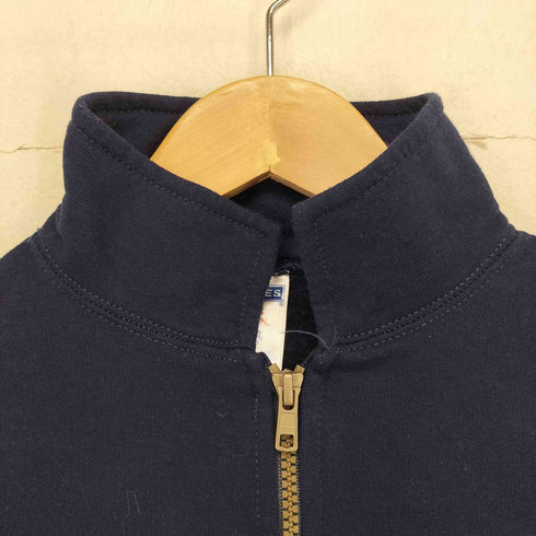 ジャージーズ JERZEES SUPER SWEATS 刺繍ハーフジップスウェット メンズ import:S