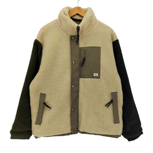 ジムマスター gym master リバーシブル マウンテン パーカー ボア フリース ジャケット メンズ import:L