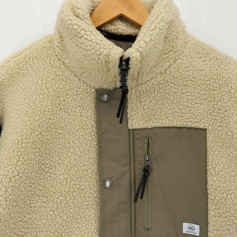 ジムマスター gym master リバーシブル マウンテン パーカー ボア フリース ジャケット メンズ import:L