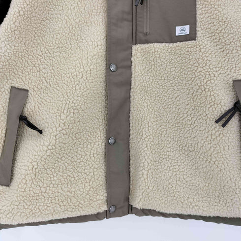 ジムマスター gym master リバーシブル マウンテン パーカー ボア フリース ジャケット メンズ import:L