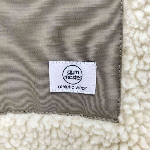 ジムマスター gym master リバーシブル マウンテン パーカー ボア フリース ジャケット メンズ import:L