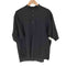ユナイテッドアローズグリーンレーベルリラクシング UNITED ARROWS green label relaxing ウォッシャブルトロ プルオーバー バンドカラー シャツ メンズ L