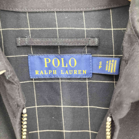 ポロラルフローレン POLO RALPH LAUREN ポニー刺繍 裏地チェック スウィングトップ メンズ import:S
