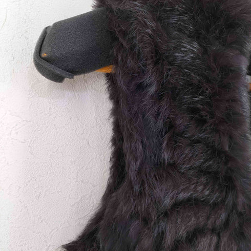 ボールジー BALLSEY ラビットファー ニット ベスト レディース JPN:38