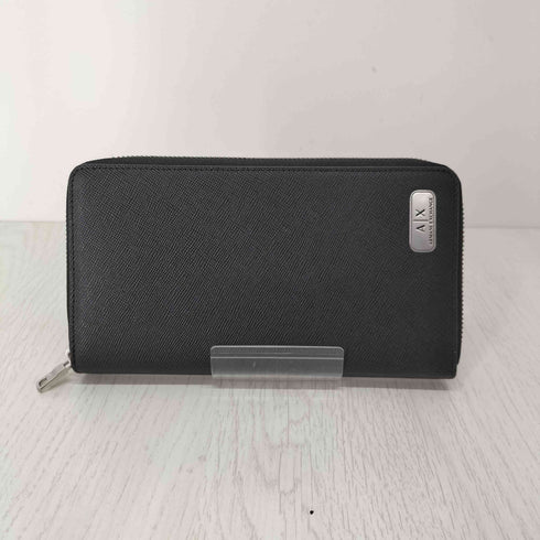アルマーニエクスチェンジ ARMANI EXCHANGE ラウンドジップ ロングウォレット メンズ ONE SIZE
