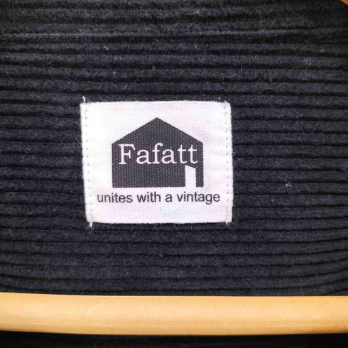 ファーファット FAFATT コーデュロイ オープンカラー シャツジャケット メンズ FREE