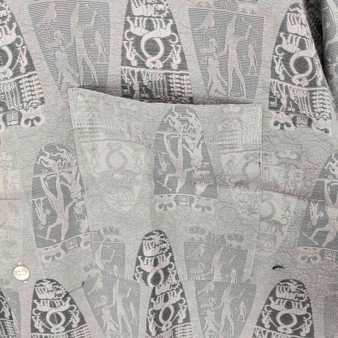 FRANCK MICHEL 総柄シャツ import メンズ L
