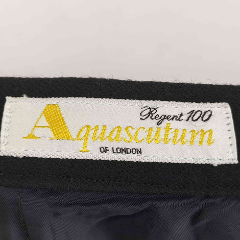アクアスキュータム AQUASCUTUM ウールスカート レディース 12