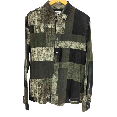 デシグアル Desigual SLIM 総柄 デザインシャツ メンズ import:XL