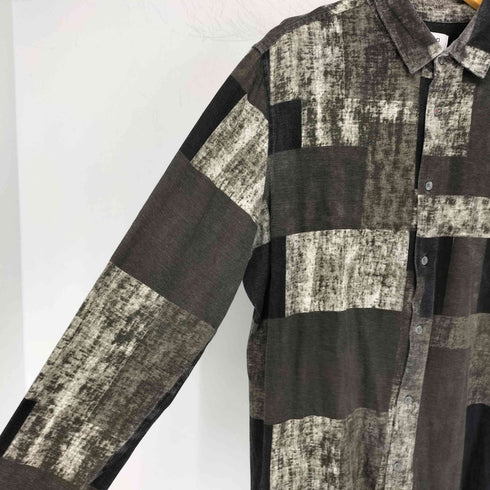 デシグアル Desigual SLIM 総柄 デザインシャツ メンズ import:XL