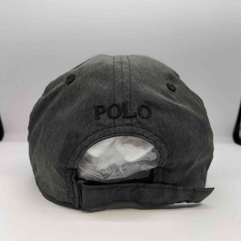 ポロラルフローレン POLO RALPH LAUREN PERFORMANCE 同色 ポニー刺繍 6パネルキャップ メンズ ONE SIZE
