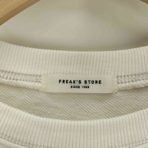 フリークスストア FREAKS STORE ステッチデザイン ラグランスリーブ オーバーサイズ クルーネック スウェット レディース FREE