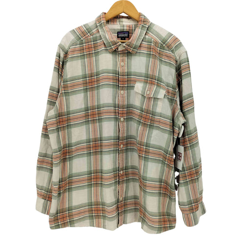 パタゴニア patagonia LW Fjord Flannel Shirt ライトウェイト・フィヨルド・フランネル・シャツ メンズ import:XL