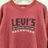 リーバイス Levis 90s USA製 ロゴプリント クルーネックスウェット メンズ import:M