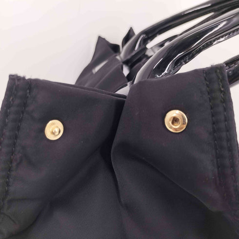 トリーバーチ TORY BURCH Ella エラ エナメル切替 トートバッグ レディース