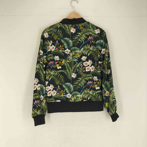 エイチアンドエム H&M ボタニカルデザインリバーシブルブルゾン メンズ XS