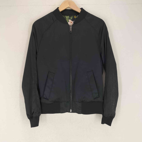 エイチアンドエム H&M ボタニカルデザインリバーシブルブルゾン メンズ XS
