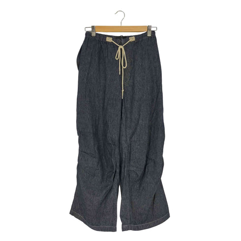 ミューニック Munich リネンコットンクロスボーイフレンドパンツ レディース JPN:S