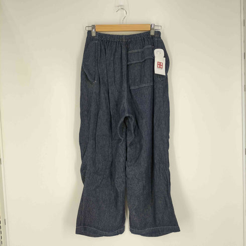 ミューニック Munich リネンコットンクロスボーイフレンドパンツ レディース JPN:S