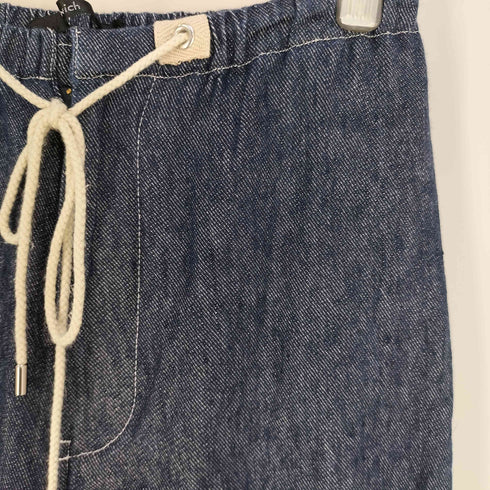 ミューニック Munich リネンコットンクロスボーイフレンドパンツ レディース JPN:S