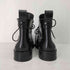 ボッテガヴェネタ BOTTEGA VENETA Stride ストライド レースアップ ラバー レインブーツ メンズ EUR:40
