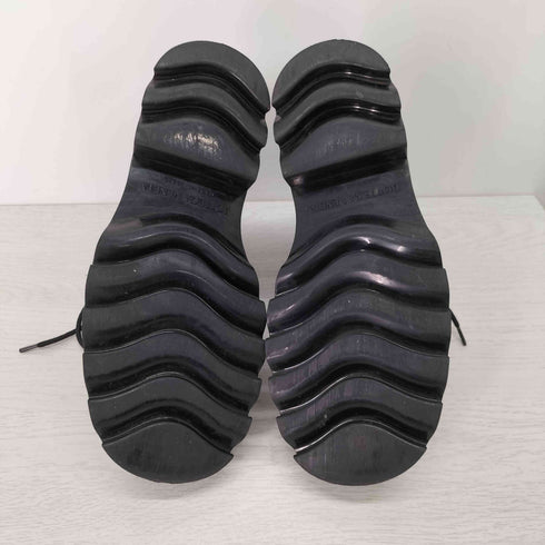 ボッテガヴェネタ BOTTEGA VENETA Stride ストライド レースアップ ラバー レインブーツ メンズ EUR:40