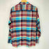 トミーヒルフィガー TOMMY HILFIGER Cotton Linen ボタンダウン チェックシャツ メンズ import:XL
