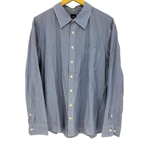 ギャップ Gap ロングスリーブ ストライプシャツ メンズ import:XL
