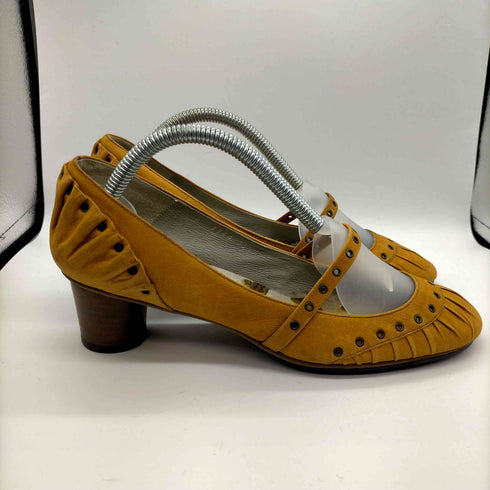 ツモリチサトウォーク tsumori chisato walk パンチング レザー メリージェーン フラットシューズ パンプス Vibram ビブラムソール レディース JPN:23.5