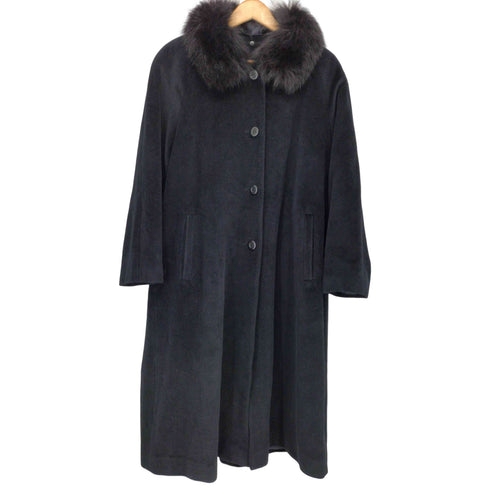 gran-moda アンゴラ フォックスファー コート レディース 9ar