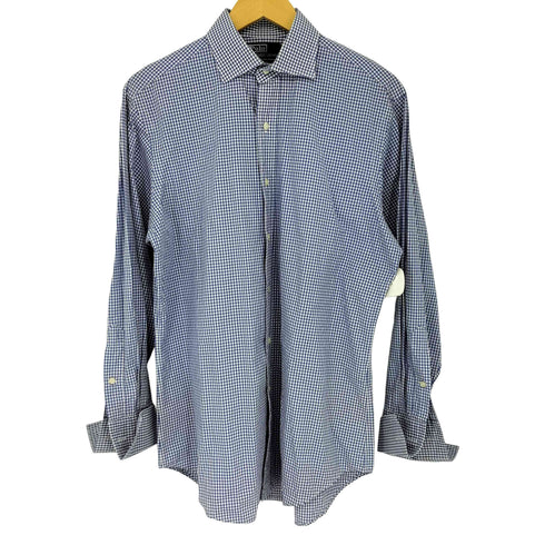 ポロバイラルフローレン Polo by RALPH LAUREN REGENT CLASSIC FIT ギンガムチェックシャツ メンズ 15 1/2-32