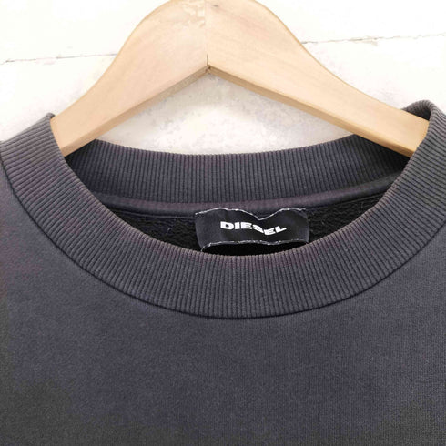 ディーゼル DIESEL HARDCORE クルーネックスウェット メンズ L