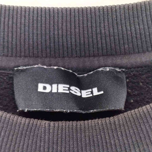 ディーゼル DIESEL HARDCORE クルーネックスウェット メンズ L