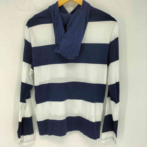ポロラルフローレン POLO RALPH LAUREN ポニー刺繍 フード付き カットソー プルオーバーパーカー メンズ import:XL