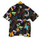 サーフラインハワイ SURF LINE HAWAII 総柄 S/S 開襟シャツ メンズ JPN:L