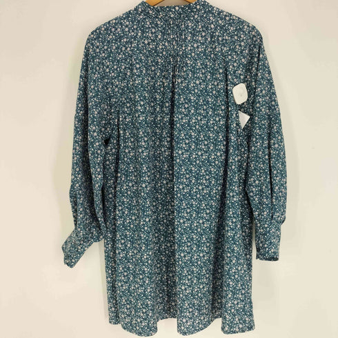 フリークスストア FREAKS STORE バンドカラー フラワーデザイン L/S ブラウス レディース FREE