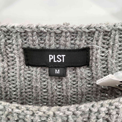 プラステ PLST コットンブレンドラメセーター レディース import:M