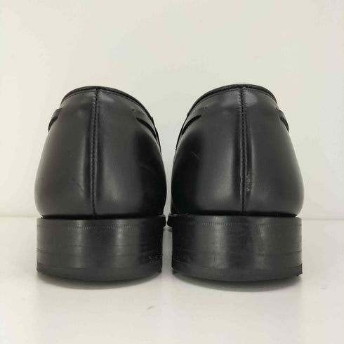 クロケットアンドジョーンズ CROCKETT&JONES CAVENDISH3 カーフレザー タッセル ローファー メンズ US:8.5E