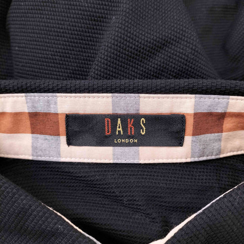 ダックス DAKS ロゴ刺繍ポロシャツ メンズ