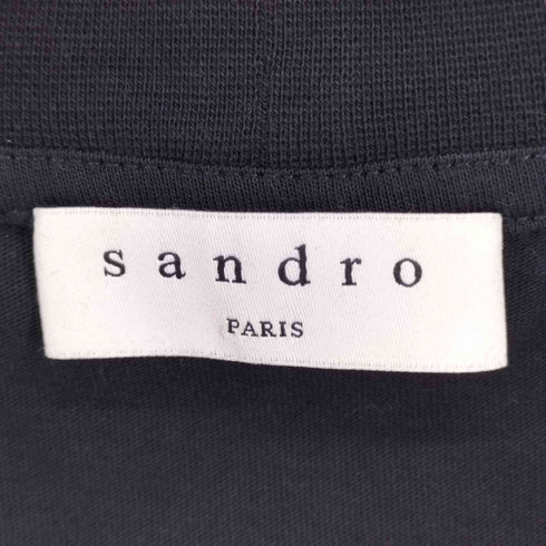 サンドロパリ sandro PARIS ショルダーリブ S/S Tシャツ メンズ
