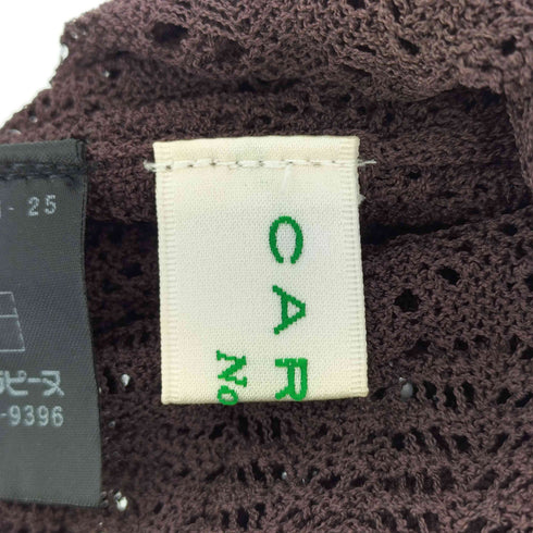 カルヴェン CARVEN クロシェニットワンピース レディース 48