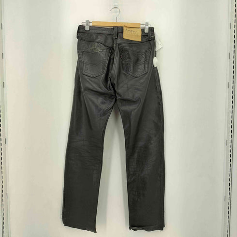 AERO LEATHER 80-90s TALONジッパー カウレザー バイカーパンツ メンズ 29