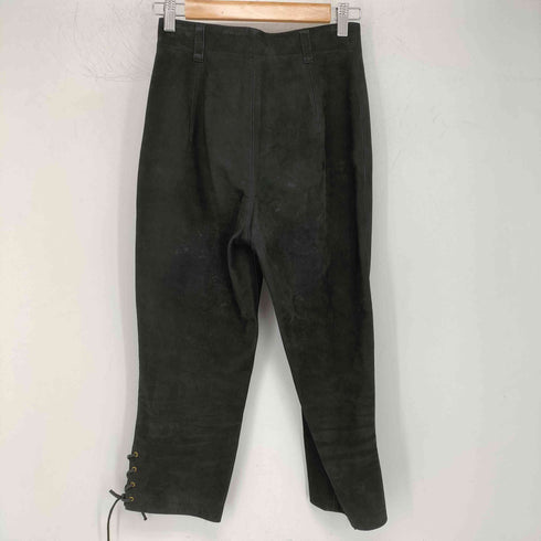 ジュンコシマダ JUNKO SHIMADA レースアップ ヌバック パンツ レディース 7