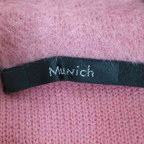 ミューニック Munich シャギー ハーフジッププルオーバー レディース 0S