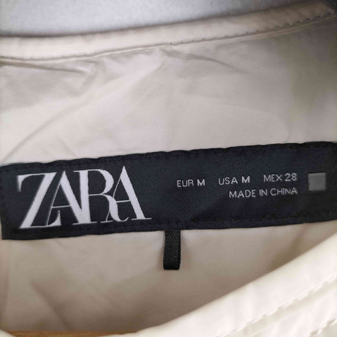 ザラ ZARA ハート キルティングジャケット レディース import:M
