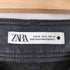 ザラ ZARA ストレートレッグハイウエストフェイクレザーパンツ レディース 38